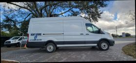 2020 FORD TRANSIT 350 CARGO VAN CARGO V6, ECOBOOST, TWIN TURBO, 3.5 LITER EXTENDED LENGTH HIGH ROOF VAN 3D
