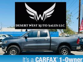 2019 RAM 1500 QUAD CAB - V8, HEMI, 5.7 LITER LARAMIE PICKUP 4D 6 1/3 FT