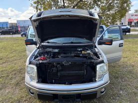 2012 FORD F150 SUPERCREW CAB PICKUP V6, FLEX FUEL, 3.7 LITER XLT PICKUP 4D 5 1/2 FT