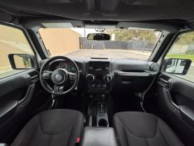 2017 JEEP WRANGLER UNLIMITED SUV V6, 3.6 LITER SPORT SUV 4D