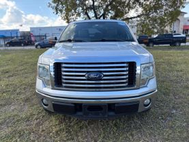 2012 FORD F150 SUPERCREW CAB PICKUP V6, FLEX FUEL, 3.7 LITER XLT PICKUP 4D 5 1/2 FT