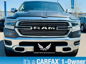 2019 RAM 1500 QUAD CAB - V8, HEMI, 5.7 LITER LARAMIE PICKUP 4D 6 1/3 FT