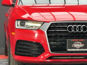 2018 AUDI Q3 SUV 4-CYL, TURBO, 2.0 LITER PREMIUM SPORT UTILITY 4D