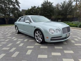 2018 BENTLEY FLYING SPUR SEDAN W12, TWIN TURBO, FLEX FUEL, 6.0 LITER W12 SEDAN 4D