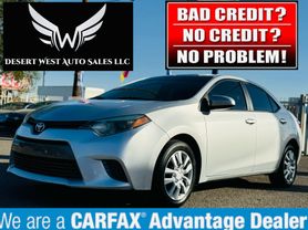 2015 TOYOTA COROLLA SEDAN 4-CYL, 1.8 LITER LE SEDAN 4D