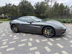 2017 FERRARI CALIFORNIA CONVERTIBLE V8, TURBO, 3.9 LITER T CONVERTIBLE 2D