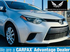 2015 TOYOTA COROLLA SEDAN 4-CYL, 1.8 LITER LE SEDAN 4D