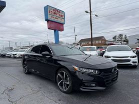2019 HONDA ACCORD SEDAN BLACK AUTOMATIC - Auto Solutions of Greensboro LLC, NC, 36.05701, -79.84368