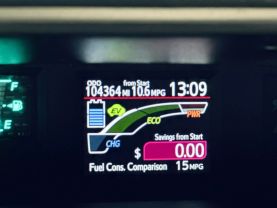 2012 TOYOTA PRIUS C HATCHBACK 4-CYL, HYBRID, 1.5 LITER ONE HATCHBACK 4D