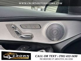 2019 MERCEDES-BENZ MERCEDES-AMG GLC SUV V8, TWIN TURBO, 4.0 LITER GLC 63 4MATIC SPORT UTILITY 4D