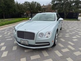 2018 BENTLEY FLYING SPUR SEDAN W12, TWIN TURBO, FLEX FUEL, 6.0 LITER W12 SEDAN 4D