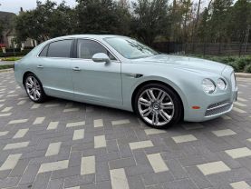 2018 BENTLEY FLYING SPUR SEDAN W12, TWIN TURBO, FLEX FUEL, 6.0 LITER W12 SEDAN 4D