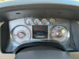 2010 FORD F150 SUPERCREW CAB PICKUP V8, FLEX FUEL, 5.4 LITER LARIAT PICKUP 4D 5 1/2 FT