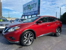 2017 NISSAN MURANO SUV V6, 3.5 LITER PLATINUM (2017.5) SPORT UTILITY 4D