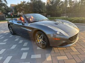 2017 FERRARI CALIFORNIA CONVERTIBLE V8, TURBO, 3.9 LITER T CONVERTIBLE 2D