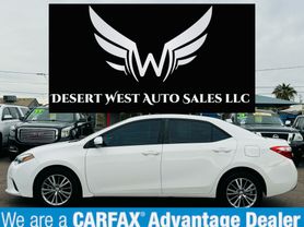 2014 TOYOTA COROLLA SEDAN 4-CYL, 1.8 LITER LE PLUS SEDAN 4D