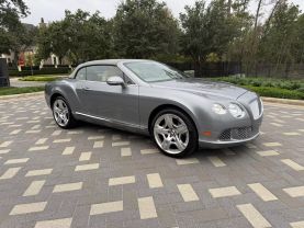2013 BENTLEY CONTINENTAL CONVERTIBLE W12, TWIN TURBO, FF, 6.0L GTC CONVERTIBLE 2D