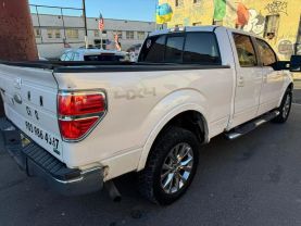 2010 FORD F150 SUPERCREW CAB PICKUP V8, FLEX FUEL, 5.4 LITER LARIAT PICKUP 4D 5 1/2 FT