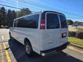 2019 CHEVROLET EXPRESS 3500 PASSENGER PASSENGER V8, FLEX FUEL, 6.0 LITER LT EXTENDED VAN 3D