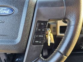 2011 FORD F150 SUPER CAB PICKUP V8, FLEX FUEL, 5.0 LITER STX PICKUP 4D 6 1/2 FT