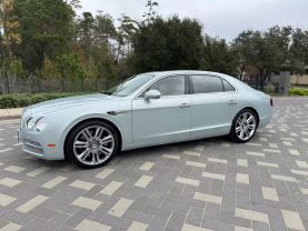 2018 BENTLEY FLYING SPUR SEDAN W12, TWIN TURBO, FLEX FUEL, 6.0 LITER W12 SEDAN 4D