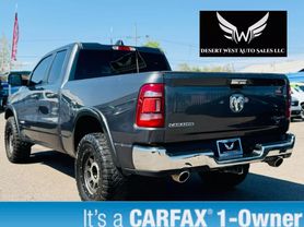 2019 RAM 1500 QUAD CAB - V8, HEMI, 5.7 LITER LARAMIE PICKUP 4D 6 1/3 FT