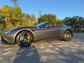 2017 FERRARI CALIFORNIA CONVERTIBLE V8, TURBO, 3.9 LITER T CONVERTIBLE 2D