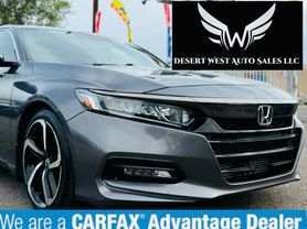 2018 HONDA ACCORD - 4-CYL, I-VTEC, TURBO, 1.5 LITER SPORT SEDAN 4D