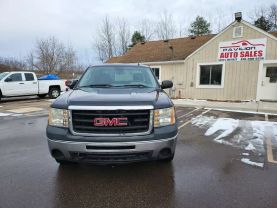 2013 GMC SIERRA 1500 CREW CAB PICKUP V8, FLEX FUEL, 4.8 LITER WORK TRUCK PICKUP 4D 5 3/4 FT
