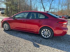 2021 TOYOTA COROLLA SEDAN 4-CYL, 1.8 LITER LE SEDAN 4D at T&T Repairables - used car dealership in Spencer, Indiana.