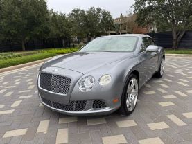 2013 BENTLEY CONTINENTAL CONVERTIBLE W12, TWIN TURBO, FF, 6.0L GTC CONVERTIBLE 2D