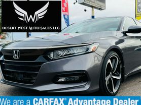 2018 HONDA ACCORD - 4-CYL, I-VTEC, TURBO, 1.5 LITER SPORT SEDAN 4D