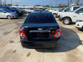 2016 CHEVROLET SONIC SEDAN 4-CYL, TURBO, 1.4 LITER LT SEDAN 4D at Motors On Wheels - used car dealership in Houston, Texas.