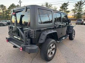 2018 JEEP WRANGLER UNLIMITED SUV V6, 3.6 LITER SPORT S (JK) SPORT UTILITY 4D