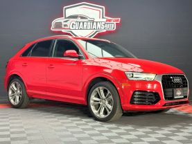 2018 AUDI Q3 SUV 4-CYL, TURBO, 2.0 LITER PREMIUM SPORT UTILITY 4D