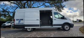 2020 FORD TRANSIT 350 CARGO VAN CARGO V6, ECOBOOST, TWIN TURBO, 3.5 LITER EXTENDED LENGTH HIGH ROOF VAN 3D