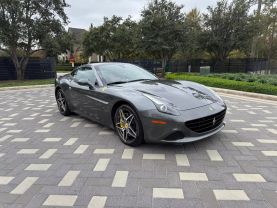 2017 FERRARI CALIFORNIA CONVERTIBLE V8, TURBO, 3.9 LITER T CONVERTIBLE 2D