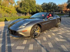 2017 FERRARI CALIFORNIA CONVERTIBLE V8, TURBO, 3.9 LITER T CONVERTIBLE 2D