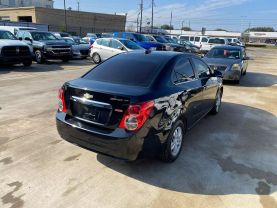 2016 CHEVROLET SONIC SEDAN 4-CYL, TURBO, 1.4 LITER LT SEDAN 4D at Motors On Wheels - used car dealership in Houston, Texas.