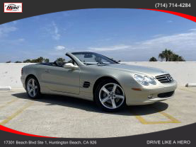 2003 MERCEDES-BENZ SL-CLASS CONVERTIBLE V8, 5.0 LITER SL 500 ROADSTER 2D