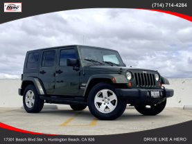 2007 JEEP WRANGLER SUV V6, 3.8 LITER UNLIMITED SAHARA SPORT UTILITY 4D