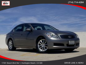 2009 INFINITI G SEDAN V6, 3.7 LITER G37 JOURNEY SEDAN 4D