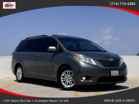 2014 TOYOTA SIENNA PASSENGER V6, 3.5 LITER XLE MINIVAN 4D
