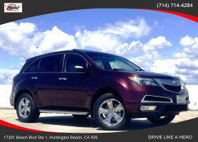2012 ACURA MDX SUV V6, VTEC, 3.7 LITER SPORT UTILITY 4D