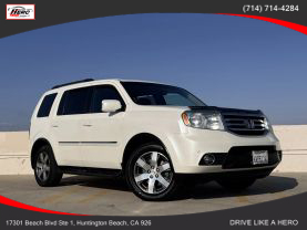 2012 HONDA PILOT SUV V6, I-VTEC, 3.5 LITER TOURING SPORT UTILITY 4D