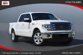 2013 FORD F150 SUPERCREW CAB PICKUP V6, ECOBOOST, 3.5L LARIAT PICKUP 4D 5 1/2 FT