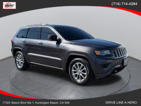 2015 JEEP GRAND CHEROKEE SUV V6, FLEX FUEL, 3.6 LITER OVERLAND SPORT UTILITY 4D