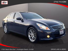 2012 INFINITI G SEDAN V6, 3.7 LITER G37 JOURNEY SEDAN 4D