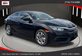 2016 HONDA CIVIC SEDAN 4-CYL, I-VTEC, 2.0 LITER LX SEDAN 4D