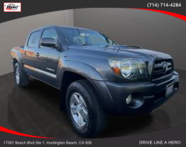 2009 TOYOTA TACOMA DOUBLE CAB PICKUP V6, 4.0 LITER PRERUNNER PICKUP 4D 5 FT